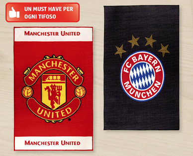 Tappeto FC BARCELONA/FC BAYERN MÜNCHEN/MANCHESTER UNITED