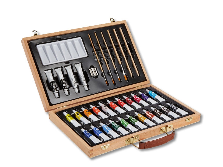 Set de peintures acryliques, 34 pièces ***Cet article est disponible uniquement en Suisse romande et au Tessin.***