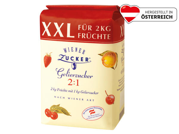 Wiener Zucker Gelierzucker 2:1