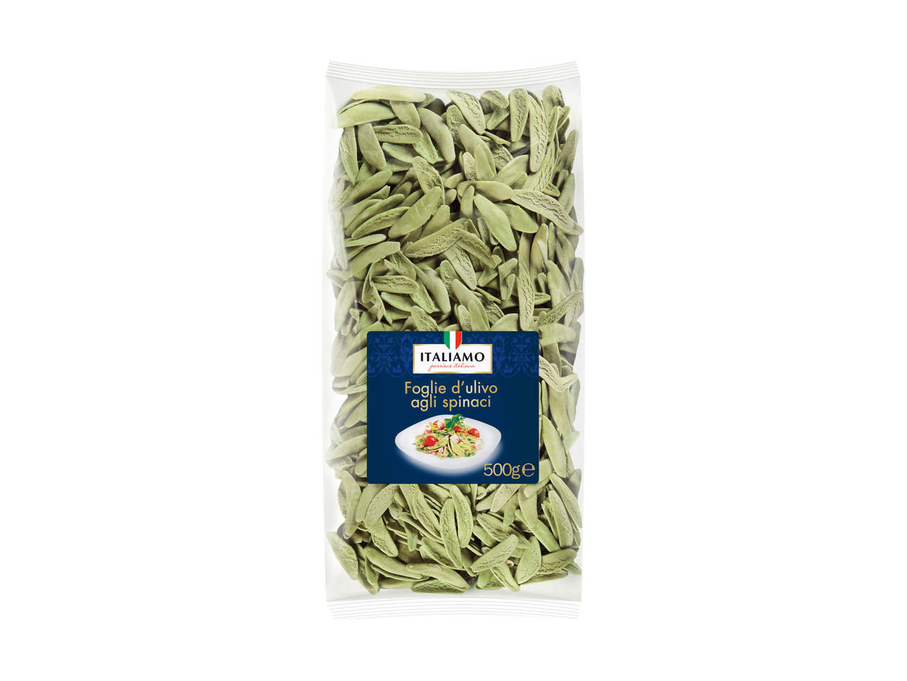 Hvedepasta med spinat