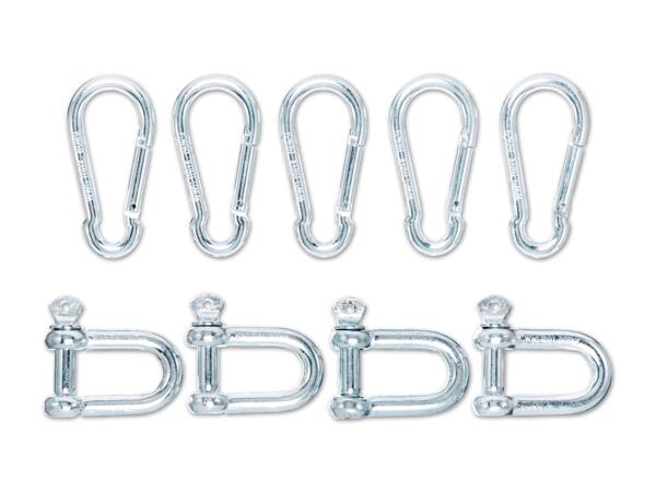 Karabiner-/Schäkelhaken-Set