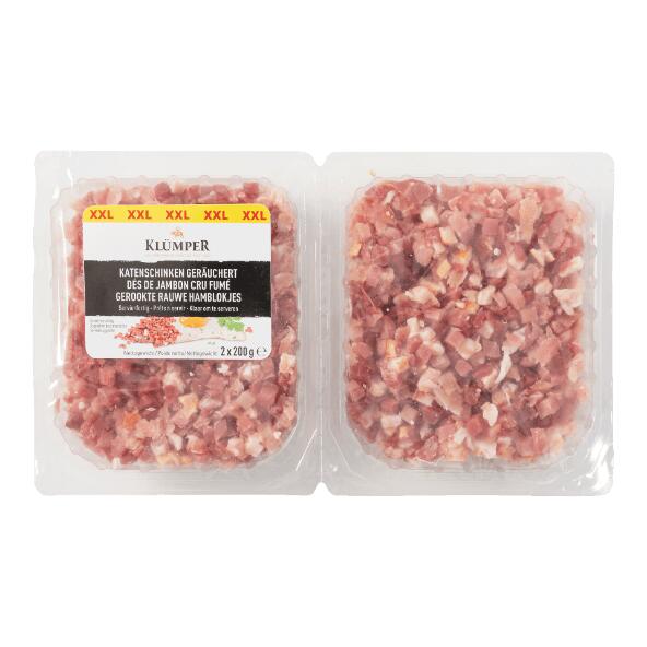 Geräucherte Schinkenwürfel