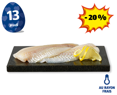 Filet de cabillaud MSC ALMARE SEAFOOD
