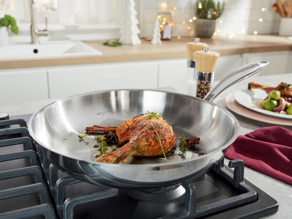 Stainless Steel Frying Pan