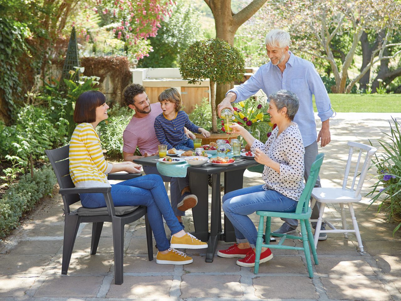 Florabest Stacking Garden Chair1