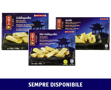 ASIA
INVOLTINI PRIMAVERA/ASIA MIX