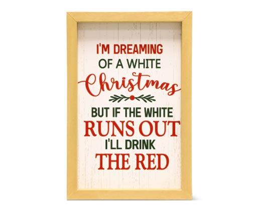 Huntington Home 
 Holiday Reversible Box Sign