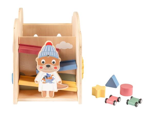 Lupilu Wooden Baby Walker/​Activity Cube