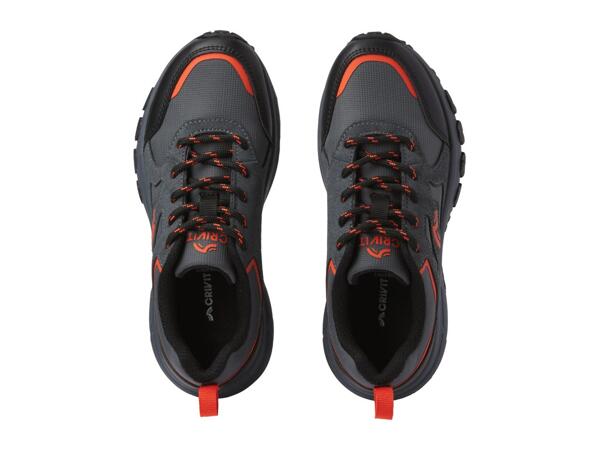 CRIVIT Kids' Grey & Red Trainers