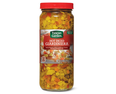 Tuscan Garden Hot Diced Giardiniera