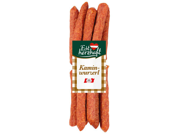 ECHT HERZHAFT Kaminwurzerl