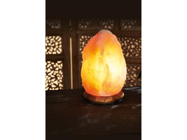 Illuminated Salt Crystal