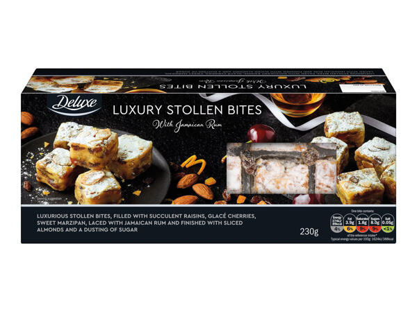 Deluxe Premium Stollen Bites with Rum