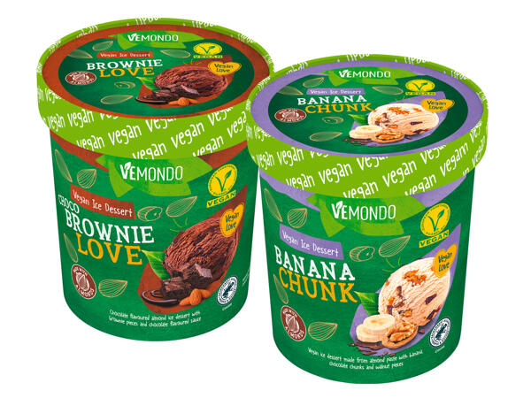 Veganer Eisbecher