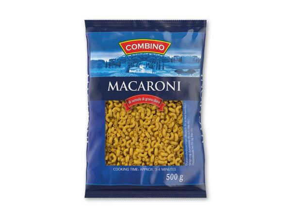 Fusilli, penne rigate eller suppehorn