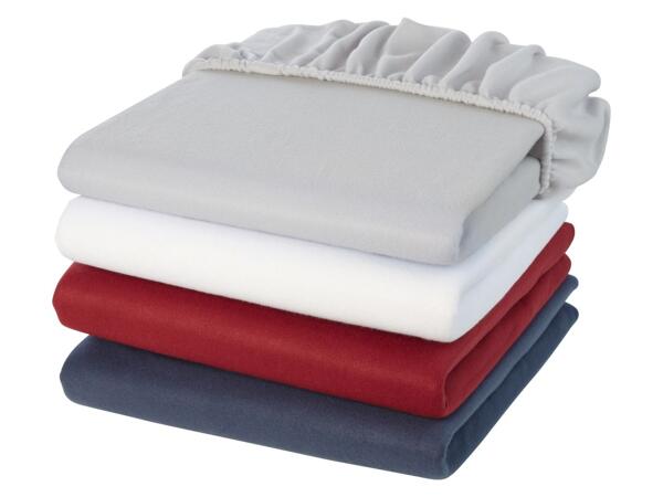 Fleece Fitted Sheet, Single