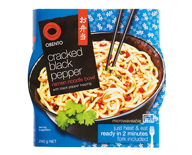 Black Pepper Obento Noodle Bowl 240g