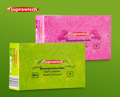 SUPRAWISCH Einweg-Handschuhe