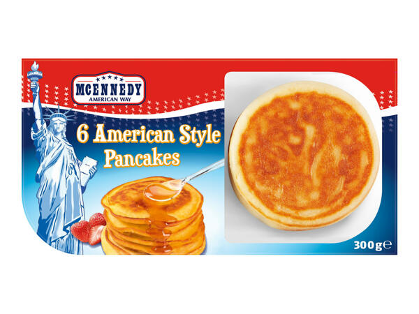McEnnedy 6 American-Style Pancakes