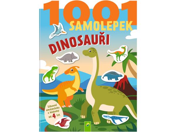 Kniha samolepek/hádanek