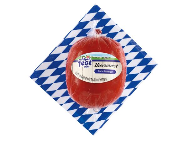 Bierwurst Pork Sausage