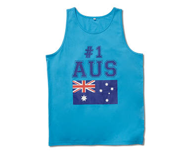 Adults Australia Day Singlet