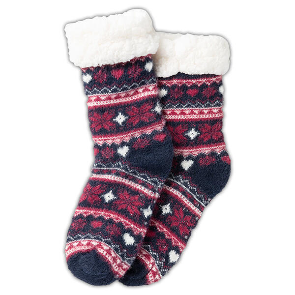 Homesocks mit Jacquard