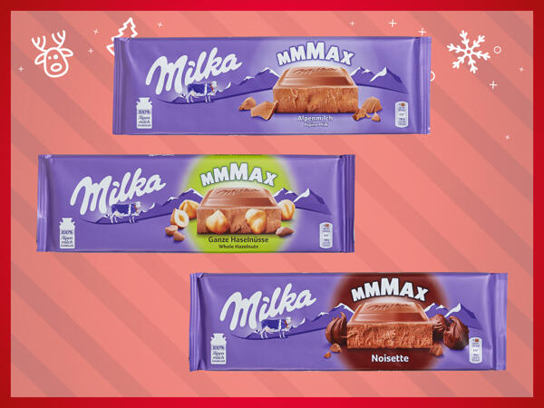 Plaque de chocolat Milka