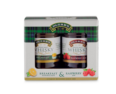 Duerr's Whisky Marmalade/Jam Gift Pack