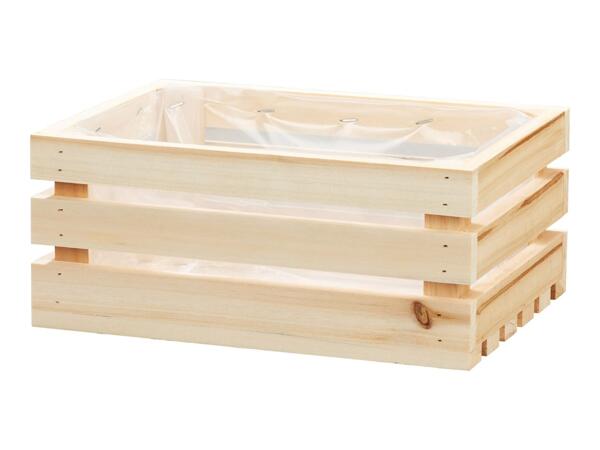 Parkside Wooden Planter - Light