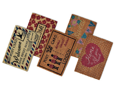 Vintage Design Coir Mat