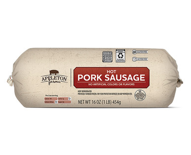 Appleton Farms Hot or Italian Pork Sausage