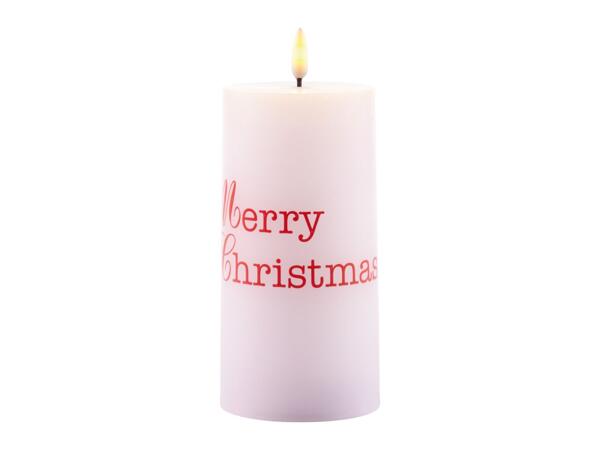 Real wax LED candle