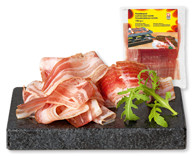 Lard pour la raclette
