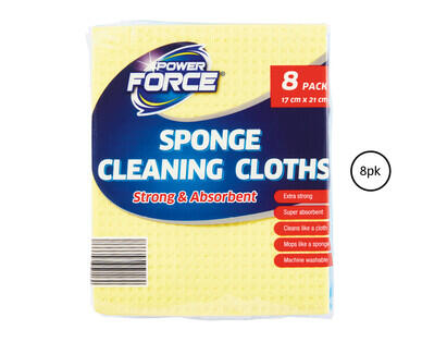 Wonder Cloths 3pk or Sponge Cloths 8pk