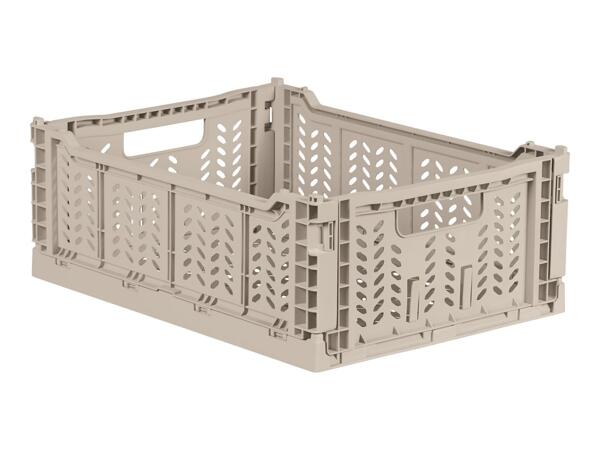 Livarno Home Collapsible Crate - Beige