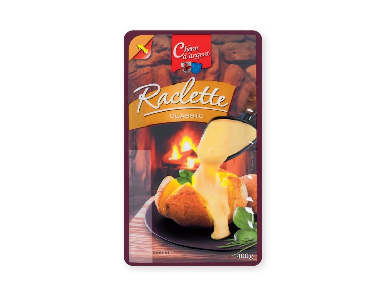 Fromage à raclette en tranches