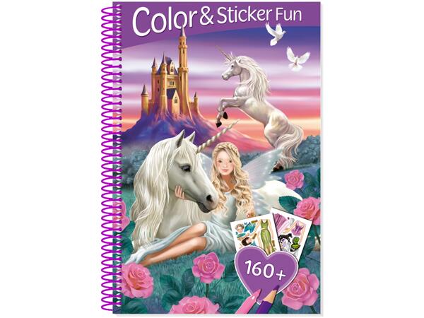 Colouring & Sticker Book