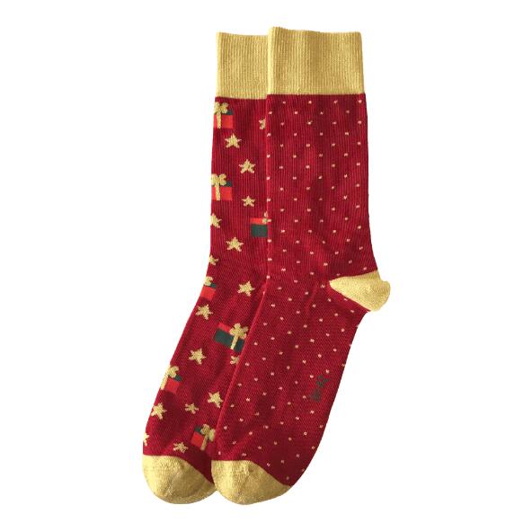 UP2Fashion(R) 				Chaussettes de Noël, 2 paires