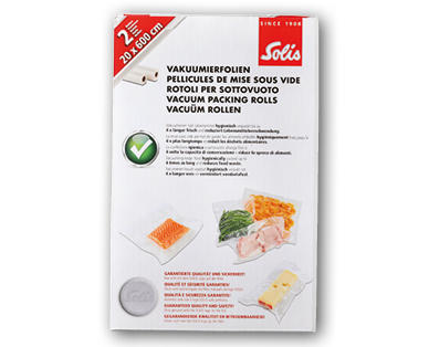 SOLIS Pellicules de mise sous vide