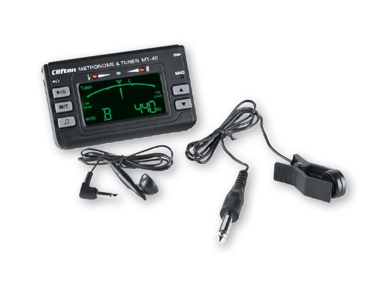 Clifton(R) Digital Tuner with Metronome