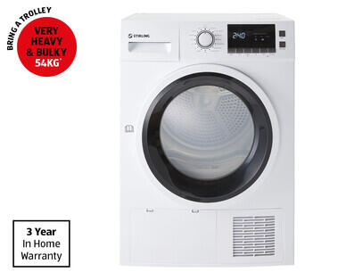 8kg Heat Pump Dryer White