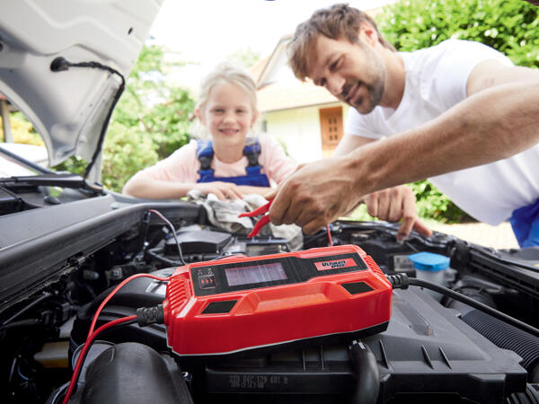 Car and Motorcycle Battery Charger