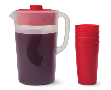 Crofton 1-Gallon Pitcher & Tumblers