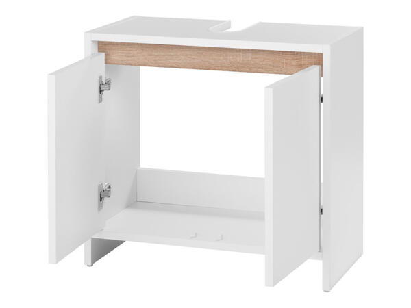 Waschbeckenunterschrank "Oslo", mit 2 Türen, weiß