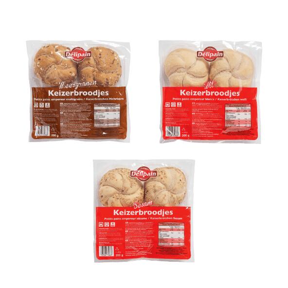 DÉLIPAIN(R) Kaiserbrötchen, 4 St.