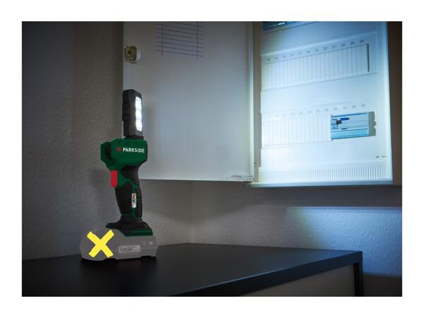 Parkside 20V Cordless LED Hand Light - Bare Unit