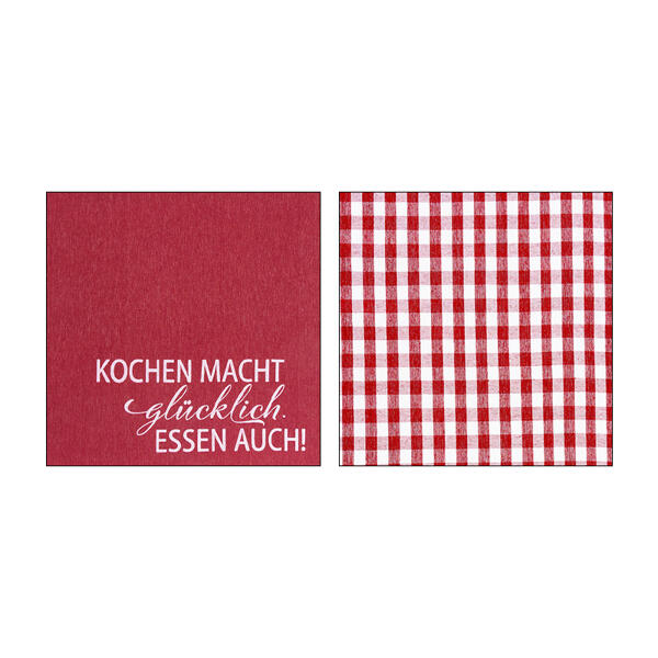 Geschirrtuch oder Ofenhandschuh 2er-Set