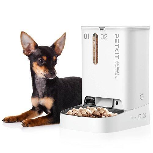 PETKIT YUMSHARE Dual-Hopper Smart Pet Feeder avec caméra