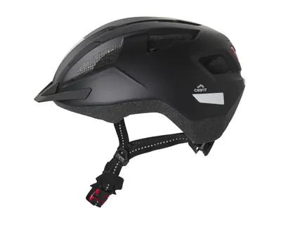 CRIVIT Black Cycle Helmet With Rear Light